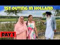 ❗️Taking my parents Outside for the 1st time !!! 🇮🇳 😍 in the Netherlands 🇳🇱 ...