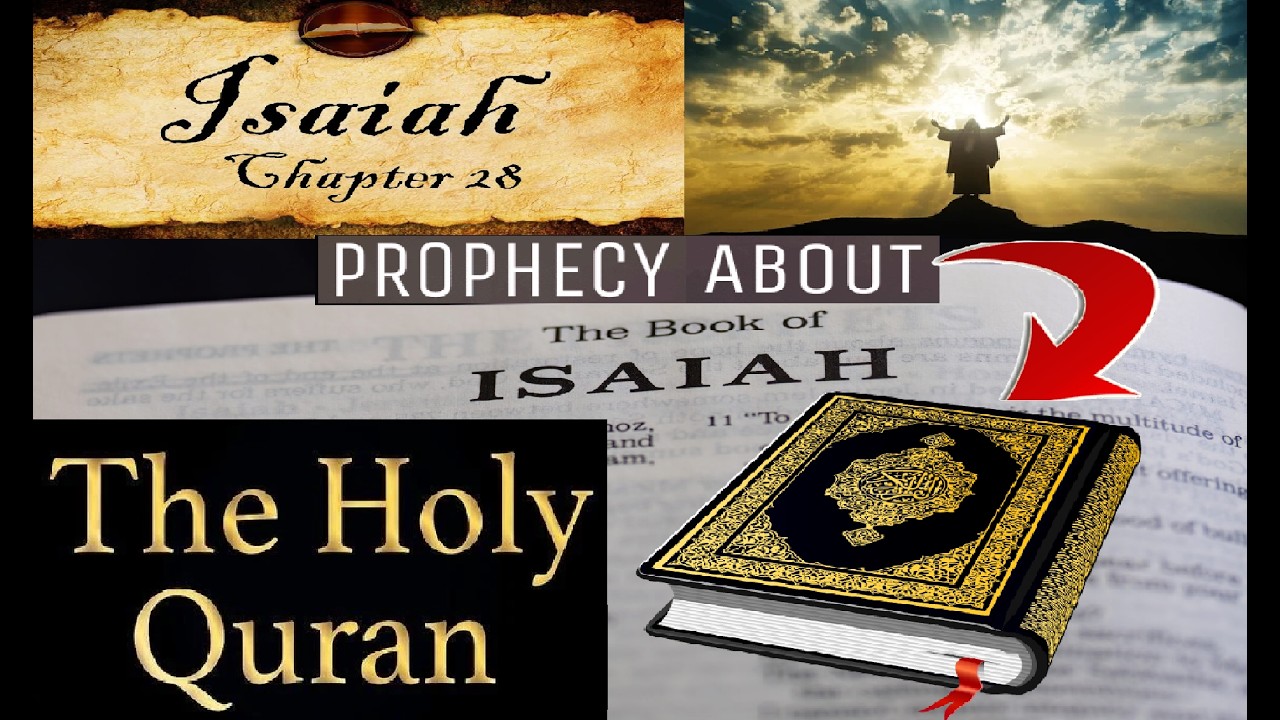 Isaiah 28 - Prophecy about Quran #bible #dawah #prophecy #prophetmuhammad #viral #trending #islam
