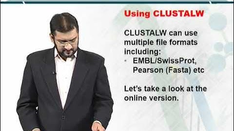 Topic 59 (BIF401 - Bioinformatics I)