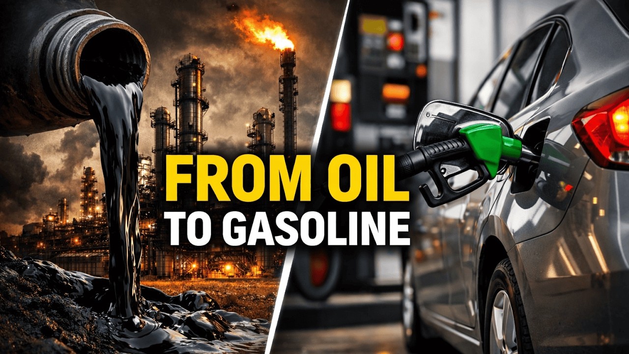 The AMAZING Journey of Gasoline!