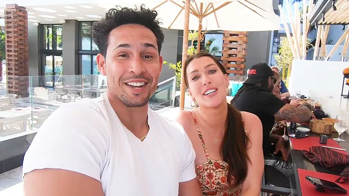 Rebecca Kufrin and Thomas Jacobs at Garza Blanca L...