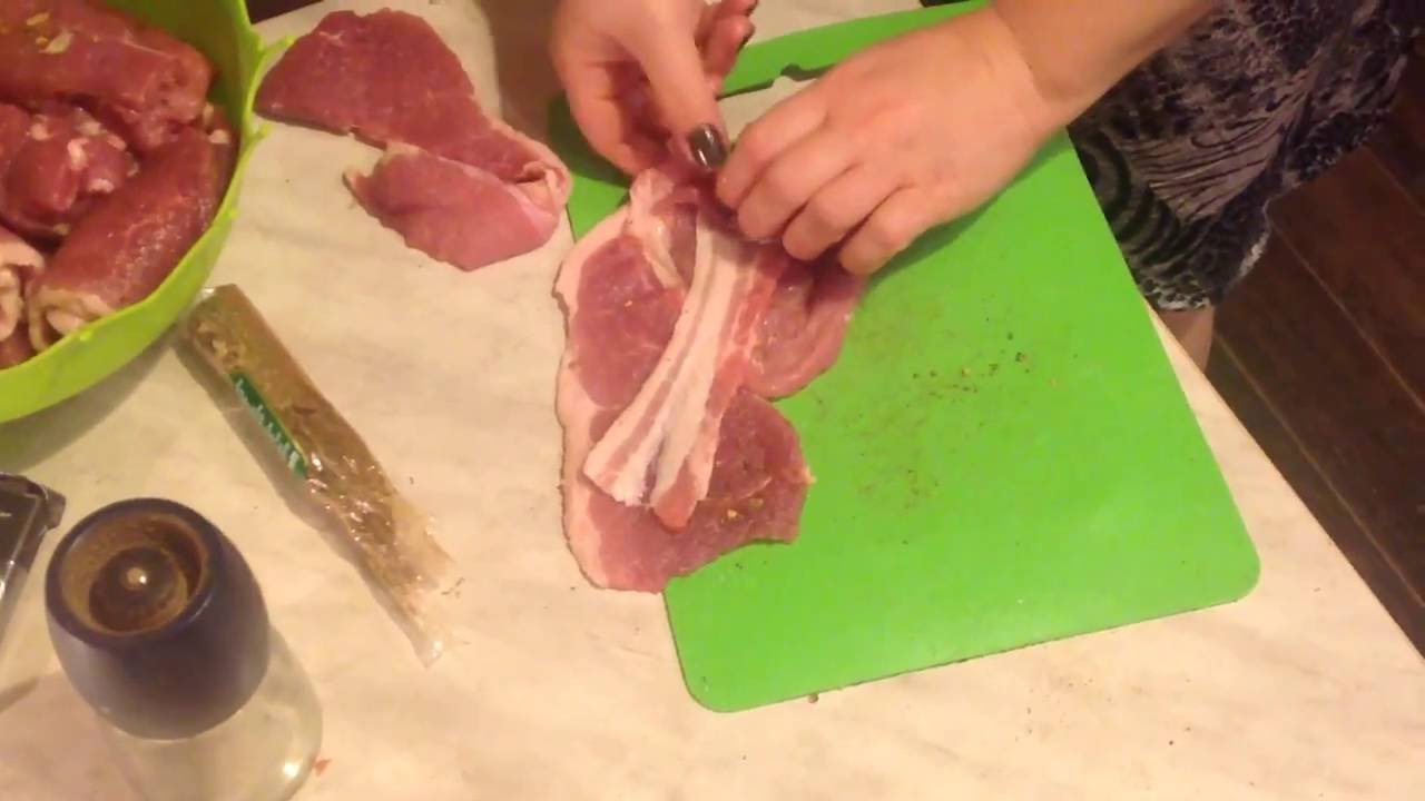 Шашлыки мясные рулетики 1