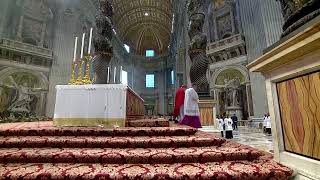 Holy Mass with Pope Francis on Pentecost Sunday, from St. Peter&#39;s Basilica 5 June 2022 HD