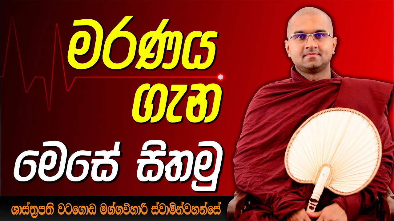 මරණය ගැන මෙසේ සිතමු  |   ශාස්ත්‍රපති පූජ්‍ය වටගොඩ මග්ගවිහාරී ස්වාමින්වහන්සේ #මරණය#maggaviharithera