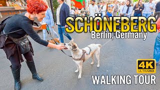 Berlin 🌞 Sunny Afternoon Walking Tour in Schöneberg | 4K UHD street view