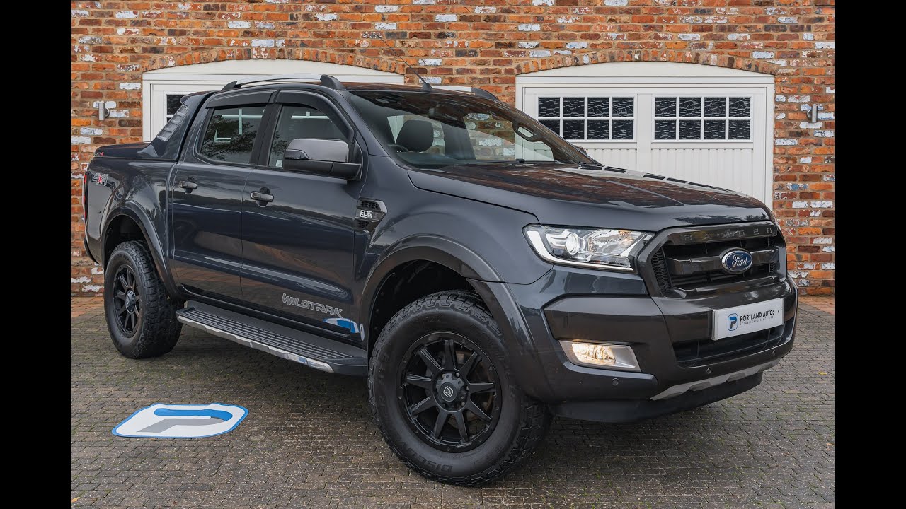 2017 67 FORD RANGER WILDTRAK 3.2 IN GREY METALLIC WITH ORANGE & BLACK ...