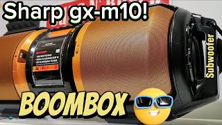 Celebrity SHARP GX-M10 🔥🔊 REVIEW // SOUND TEST 🥵😎 Wealth