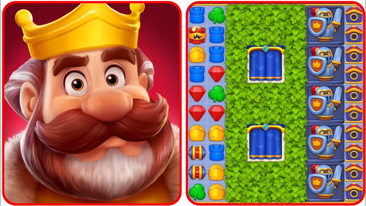 Royal Kingdom Hard Level 124 Game Walkthrough || Royal Dark Kingdom ...