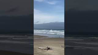 Ocean sounds and sights of haystack rock cannon beach Oregon #shorts #relaxing #4k