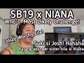 Niana Guerrero X SB19 | Who’s Most Likely Challenge | Reaction Video