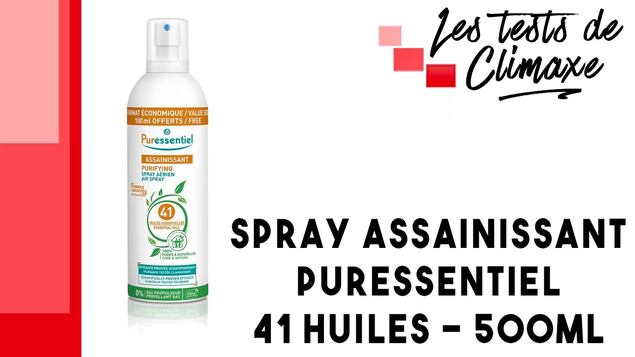 Puressentiel - Spray assainissant aux 41 huiles essentielles 500ml