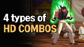 KOF XIII : Robert HD Combos (4 types)