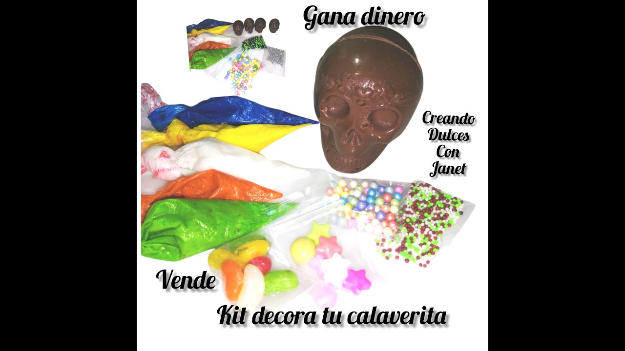 Kit decora tu calaverita, No pierdas la oportunidad de ganar dinero con esta idea fàcil.