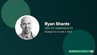 Sumo Summit 2023: Keynote Session - Strategies for Growth in 2024