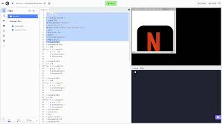 netflix logo in python by dsm clan