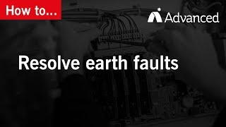 How to: Resolve earth faults