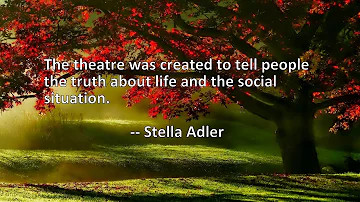 What life skills can we learn from Theatre?