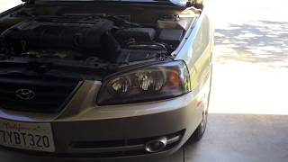 2005 Hyundai Elantra Oil Change with Mobile 1  15,000 Miles