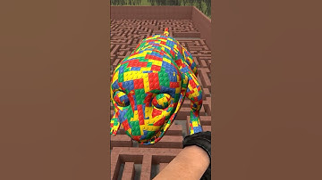 DESTROY ALL LEGO ZOONOMALY MONSTERS in BIG MAZE part 7 - Garry`s Mod #garrysmod