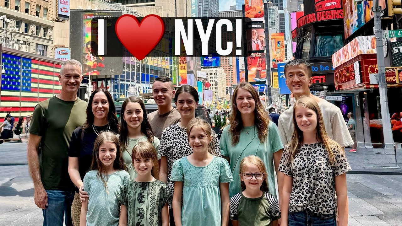 Watch Big Family Braves the Hustle & Bustle of NYC! 🚊 on YouTube Watch Big Family Braves the Hustle & Bustle of NYC! 🚊 on YouTube