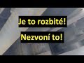 Je to rozbité: Nezvoní to! // It's broken: The bell's not ringing! (with english subtitles)