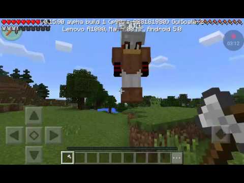 Minecraft pocket edition  კინო epizode 1 თვითმფრინავი