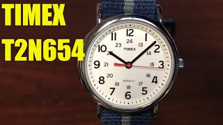 Timex Weekender Slip Thru watch T2N654