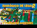 ZOOLÓGICO DE LEGO 2 E PARQUE ! ANIMAIS DOMÉSTICOS [MOSTRANDO COMO MONTAR ]#ZOOLÓGICODELEGO #LEGOZOO
