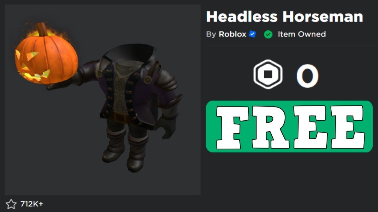 Haunting Headless Horseman's Code & Price - RblxTrade