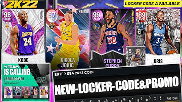 HURRY & USE THIS NEW HIDDEN LOCKER CODE! FREE GALAXY OPAL AND FREE PINK DIAMONDS PROMO! NBA 2K22