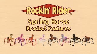 rockin rider melody spring horse