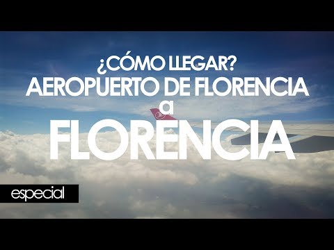 Video: Aeropuerto de Florencia y traslados a la estación de tren de Florencia