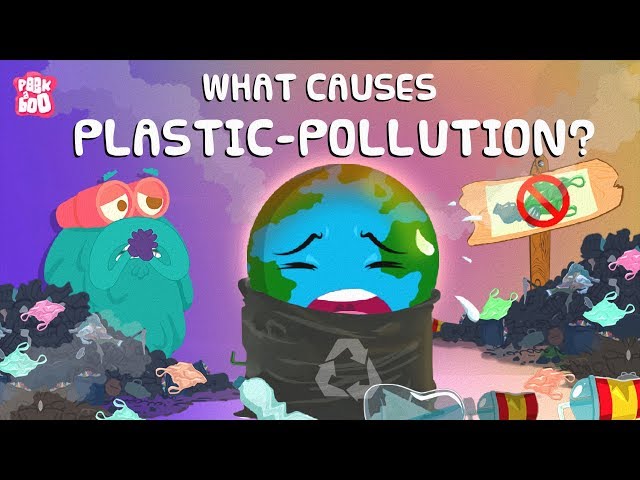 What Is PLASTIC POLLUTION? | What Causes Plastic Pollution? | The Dr Binocs Show | Peekaboo Kidz class=