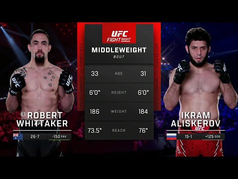 Уиттакер VS Алискеров