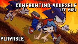 Sonic.EXE: Confronting Yourself (FF Mix) Made Playable! (Mod Release & Download) Resimi