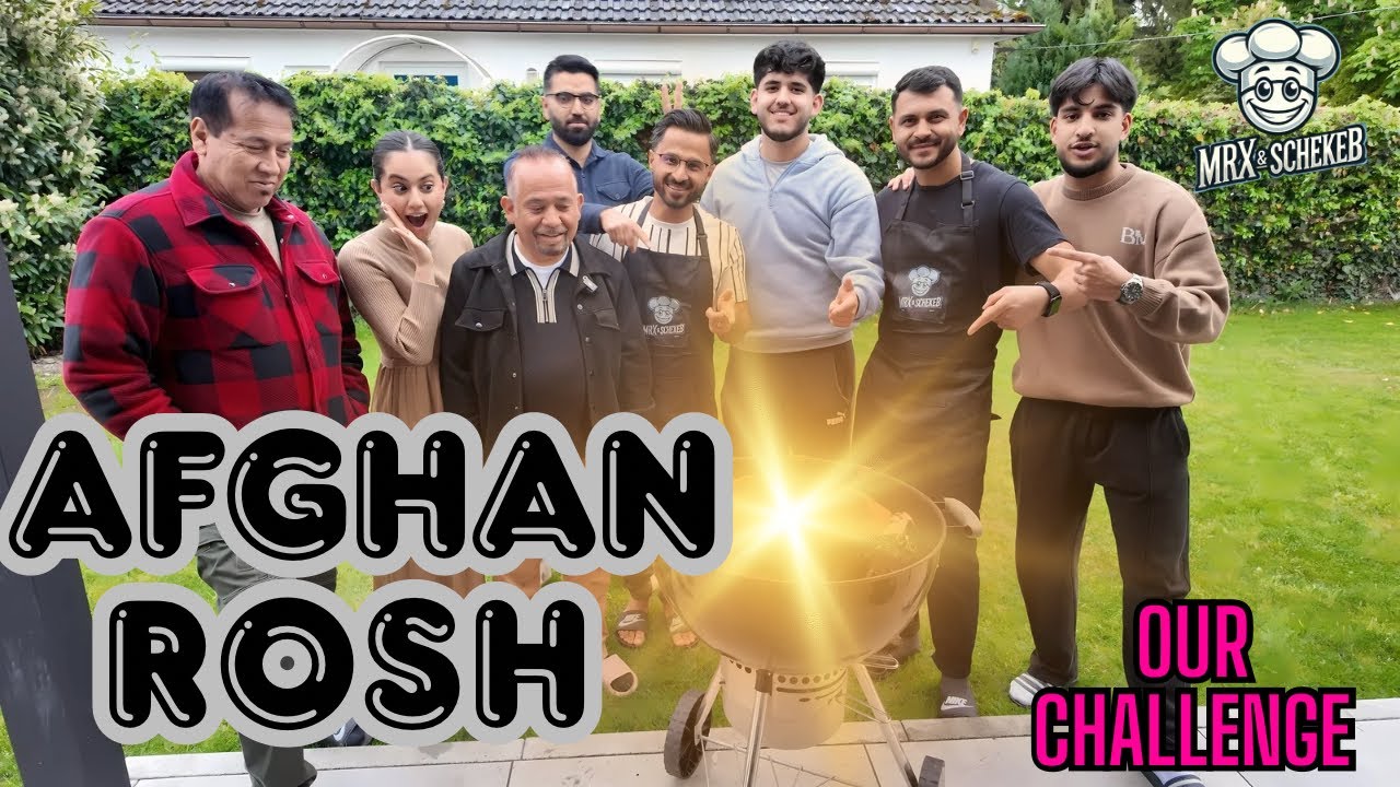 Making Afghan Rosh | our Challenge | ساختن روش افغانی | چالش ما | MRX & Schekeb