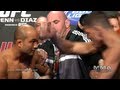 UFC 137: BJ Penn and Nick Diaz Weigh-In + Face-Off