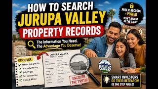 How to search Jurupa Valley property records