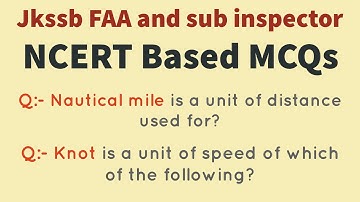MCQs on General science Ncert based for jkssb FAA and sub inspector