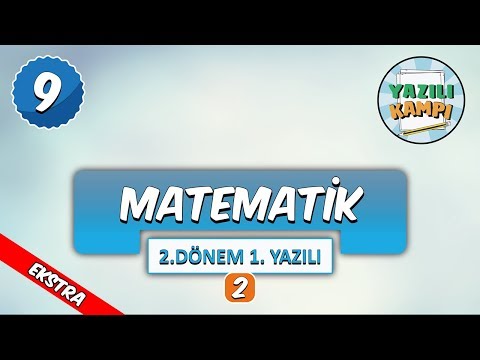 9.Sınıf Matematik 2.Dönem 1.Yazılıya Hazırlık | 2 |