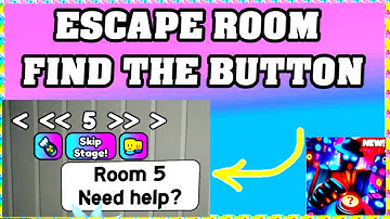 ROOM 5 ESCAPE ROOM: FIND THE BUTTON Walkthrough 💫 [by WreckItVerse] [English] [Stage]