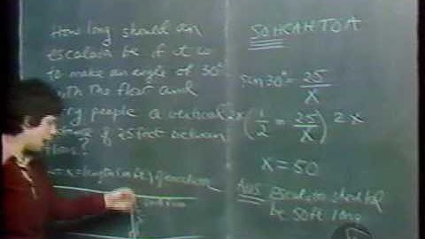 Pre-Calculus #54 - Trig:  Solving Triangles, and Trigonometric Equations