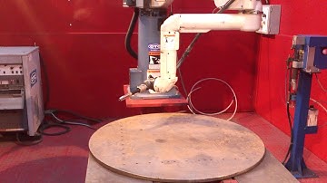 OTC Welding Robot Model D Series Under Power & Function Test at Westermans - Part 1