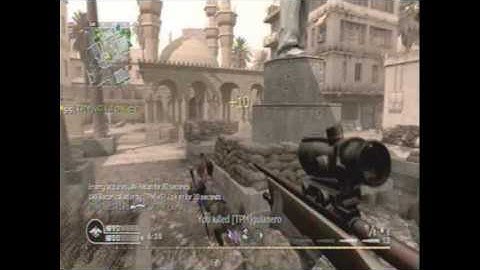 PuLGa 182 Sniper CoD4 No Scope Montage