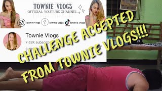 CHALLENGE ACCEPTED || 50X PUSH UP CHALLENGE || TOWNIE VLOGS || BOSS EPOY