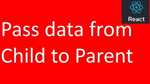 Pass data from child to parent in React