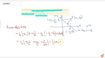 Prove that the length of perpendicular from a point `(x_1,y_1)` to a line `ax+by+c=0` is `|(ax