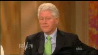 Bill Clinton On The View 9222008 Part 1 Of 3