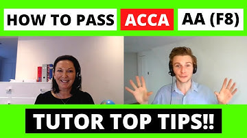 ⭐️ HOW TO PASS ACCA AUDIT AND ASSURANCE (AA/F8) FIRST TIME! - TUTOR TOP TIPS! ⭐️ | F8 ACCA | AA ACCA