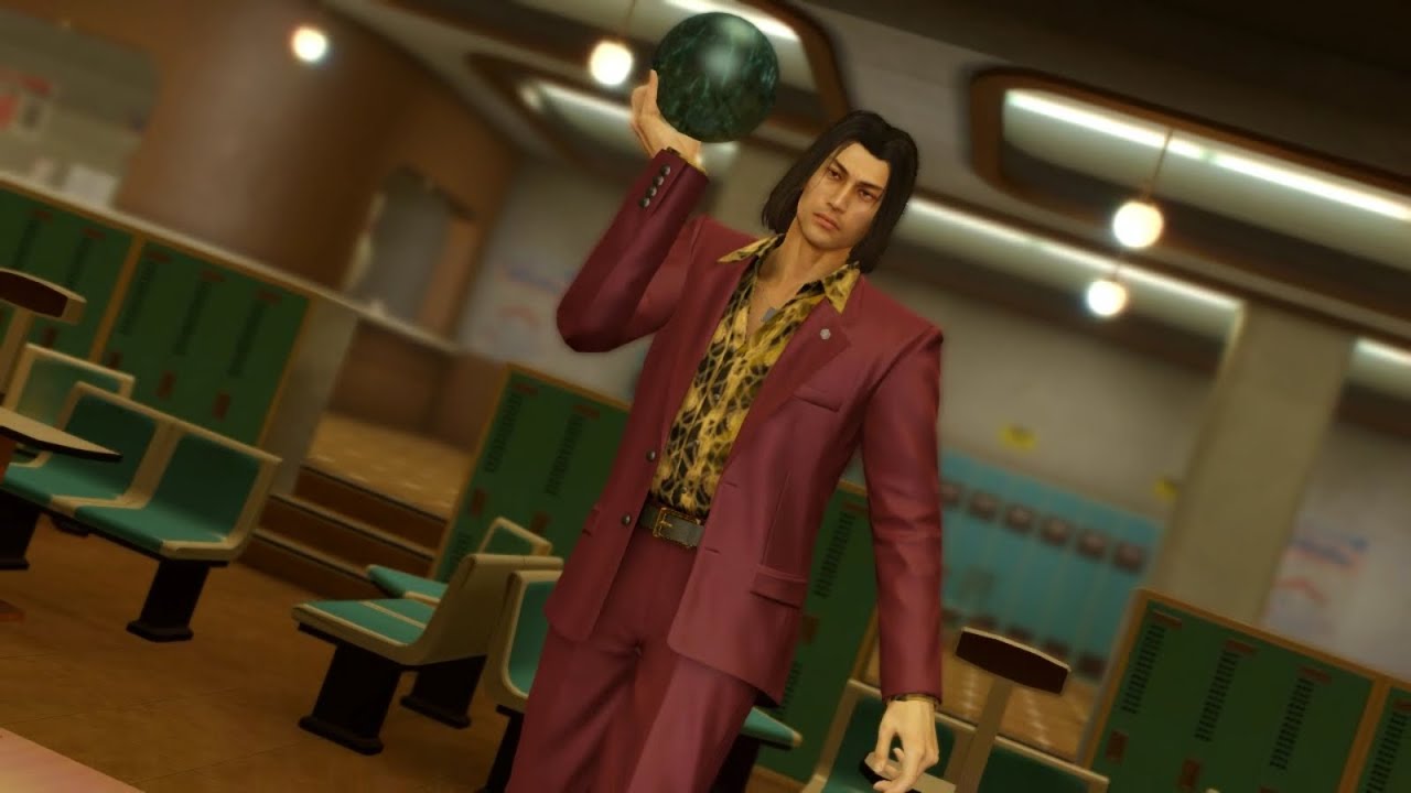 Yakuza 0 Kiryu play Bowling with Nishiki YouTube